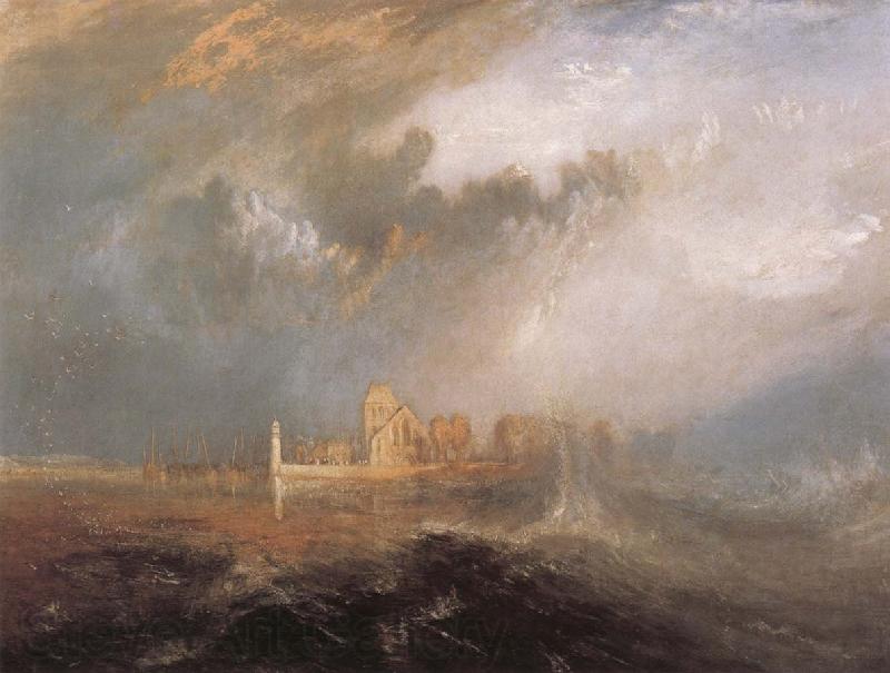 J.M.W. Turner Mounth of the Seine,Quille-Boeuf